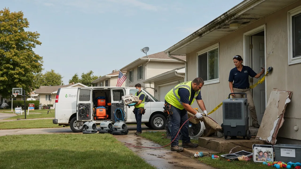 Water Damage Restoration in Palms, MI near me